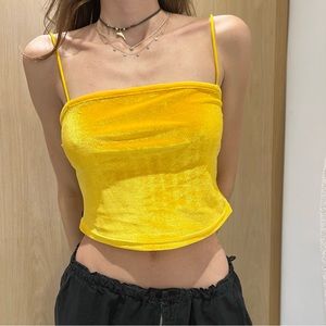 Yellow mini tee